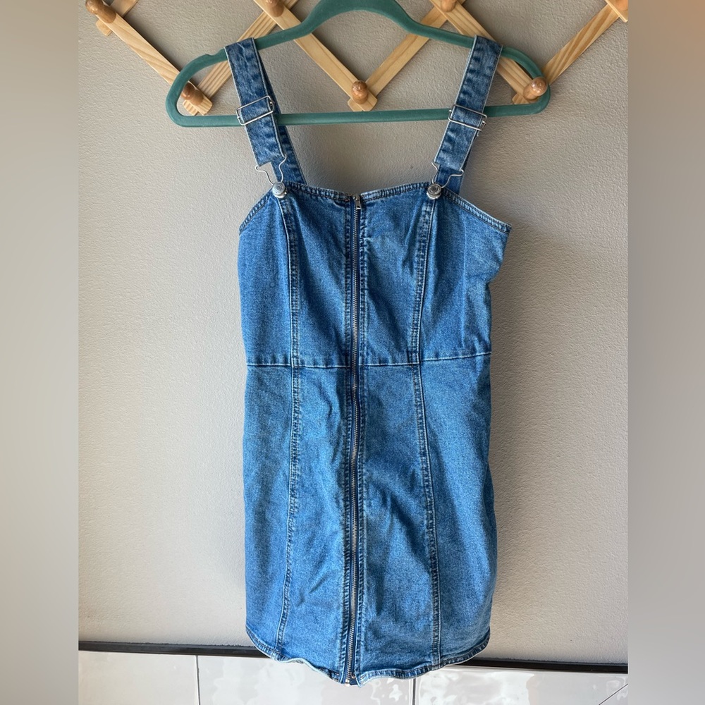 Forever 21 denim dress romper. Size M